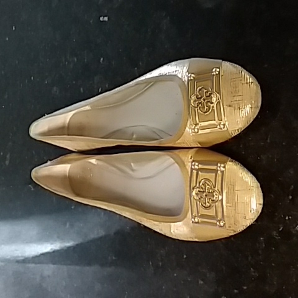 ISOLA GOLD Cork FLATS.